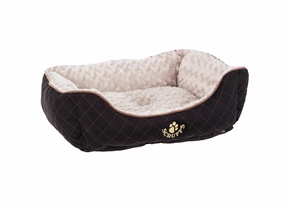 Scruffs Wilton Box Dog Bed Black