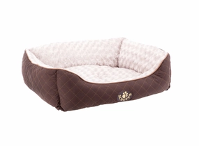 Scruffs Wilton Box Dog Bed Brown