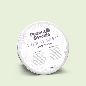 Shed It Baby! Deshedding Dog Coat Mud Mask
