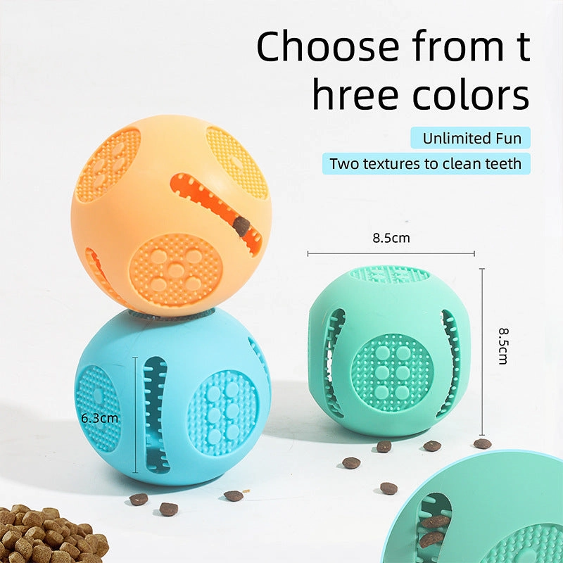 Silicone Dog Treat Dispensing Toy