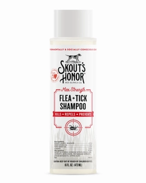 Skout's Honor Flea   Tick Shampoo for Dogs 16oz