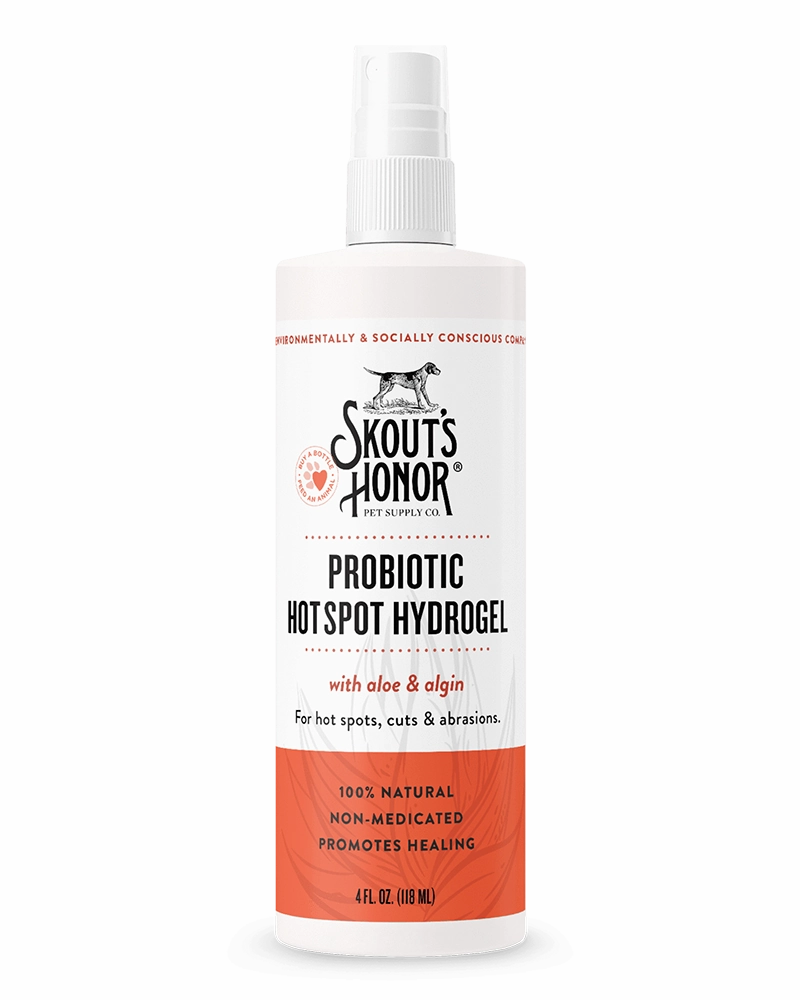 Skout's Honor Probiotic Hot Spot Hydrogel Spray for Dogs & Cats 4oz