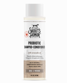 Skout??s Honor Probiotic Shampoo   Conditioner for Dogs & Cats - Dog of the Woods 16oz