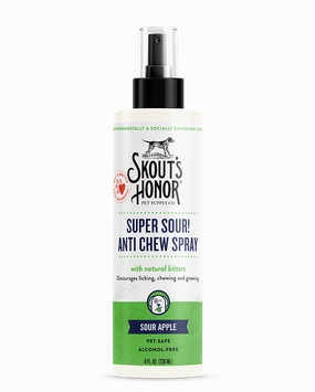 Skout's Honor Super Sour! Anti Chew Spray 8oz