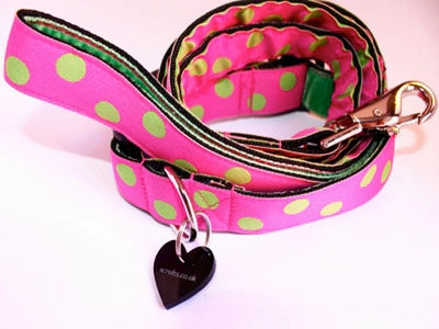 Sorbet Designer Dog Collar and Lead Set