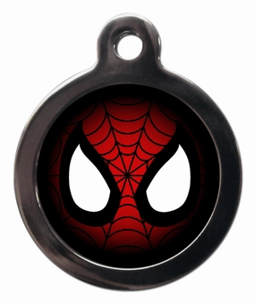 Spiderman Head Superhero Dog Tag