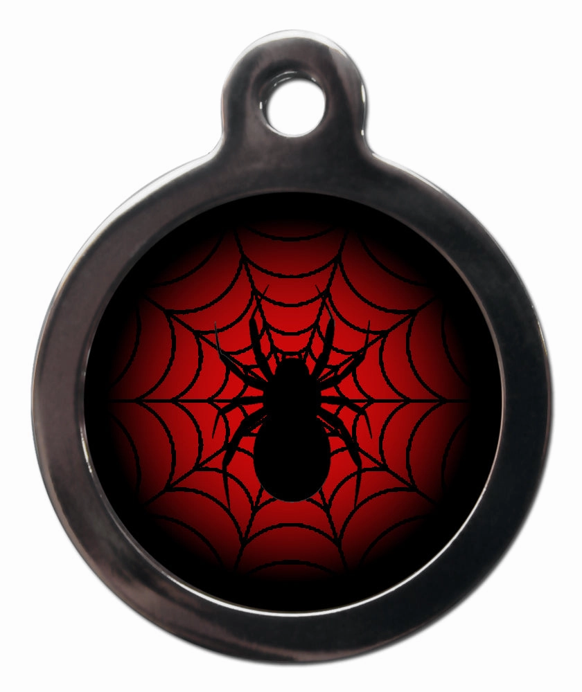 Spiderman Web Superhero Dog Tag
