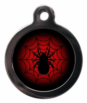 Spiderman Web Superhero Dog Tag