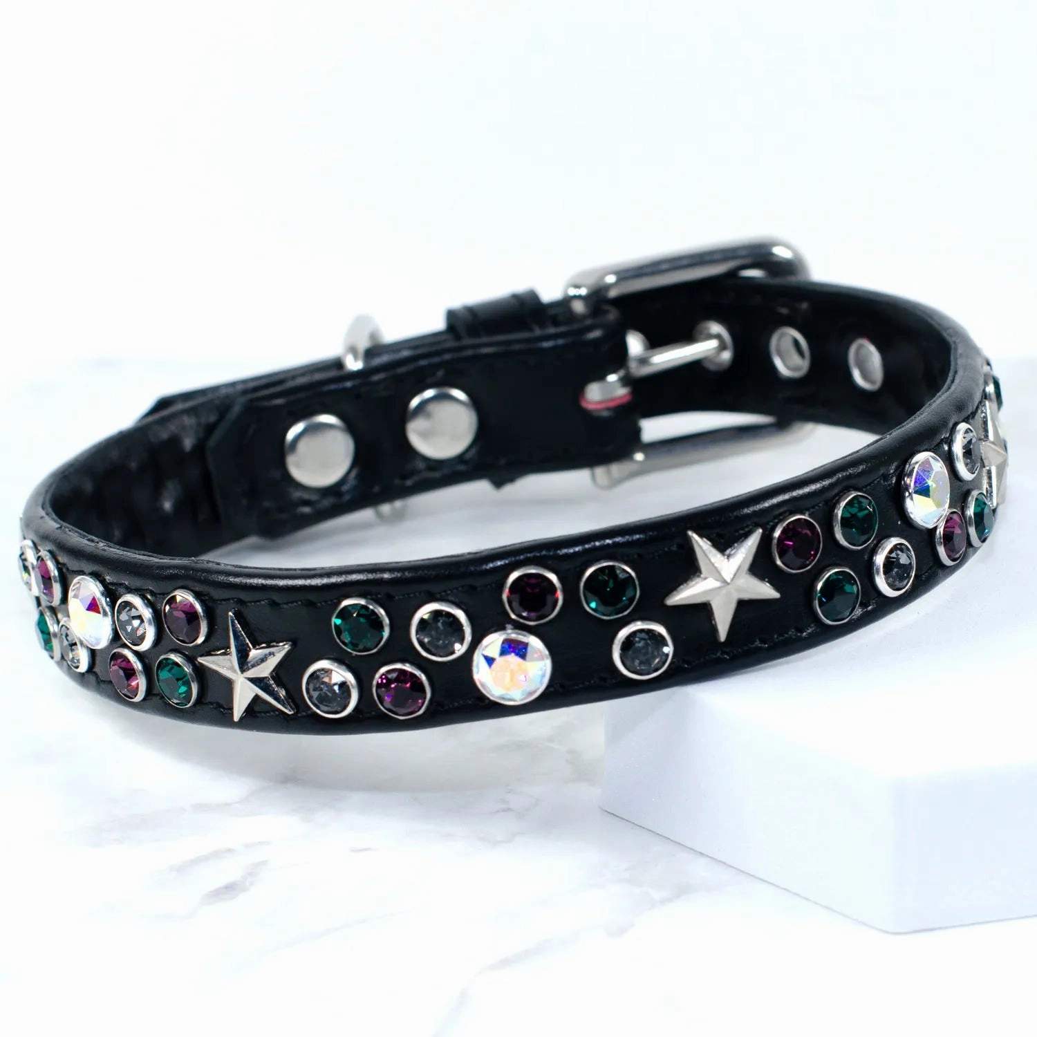 Starstruck Sparkly Dog Collar by Petiquette