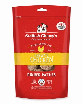Stella & Chewy??s Freeze-Dried Chicken Dinner Patties for Dogs 25oz