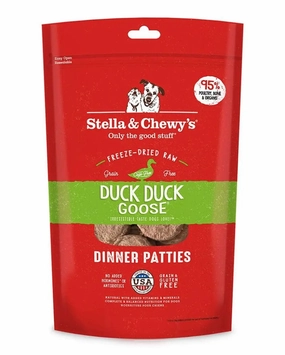 Stella & Chewy??s Freeze-Dried Duck Goose Dinner Patties for Dogs 5.5oz