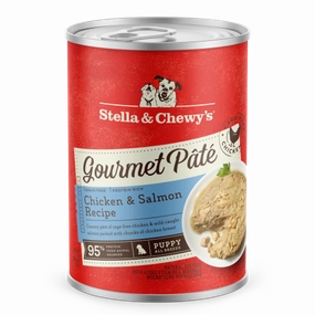 Stella & Chewy's Gourmet Pat?? for Puppies with Chicken & Salmon 12.5oz