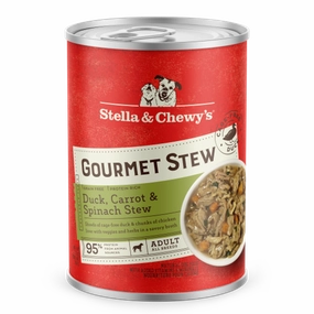 Stella & Chewy's Gourmet Stew for Dogs with Duck, Carrot & Spinach 12.5oz