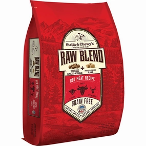 Stella & Chewy's Raw Blend Red Meat Kibble for Dogs 22lb