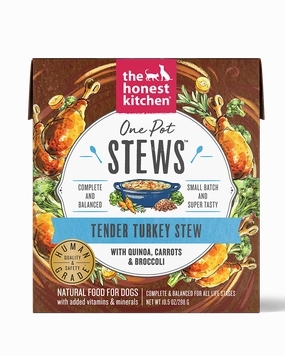 The Honest Kitchen One Pot Stew - Tender Turkey Wet Dog Food 10.5oz