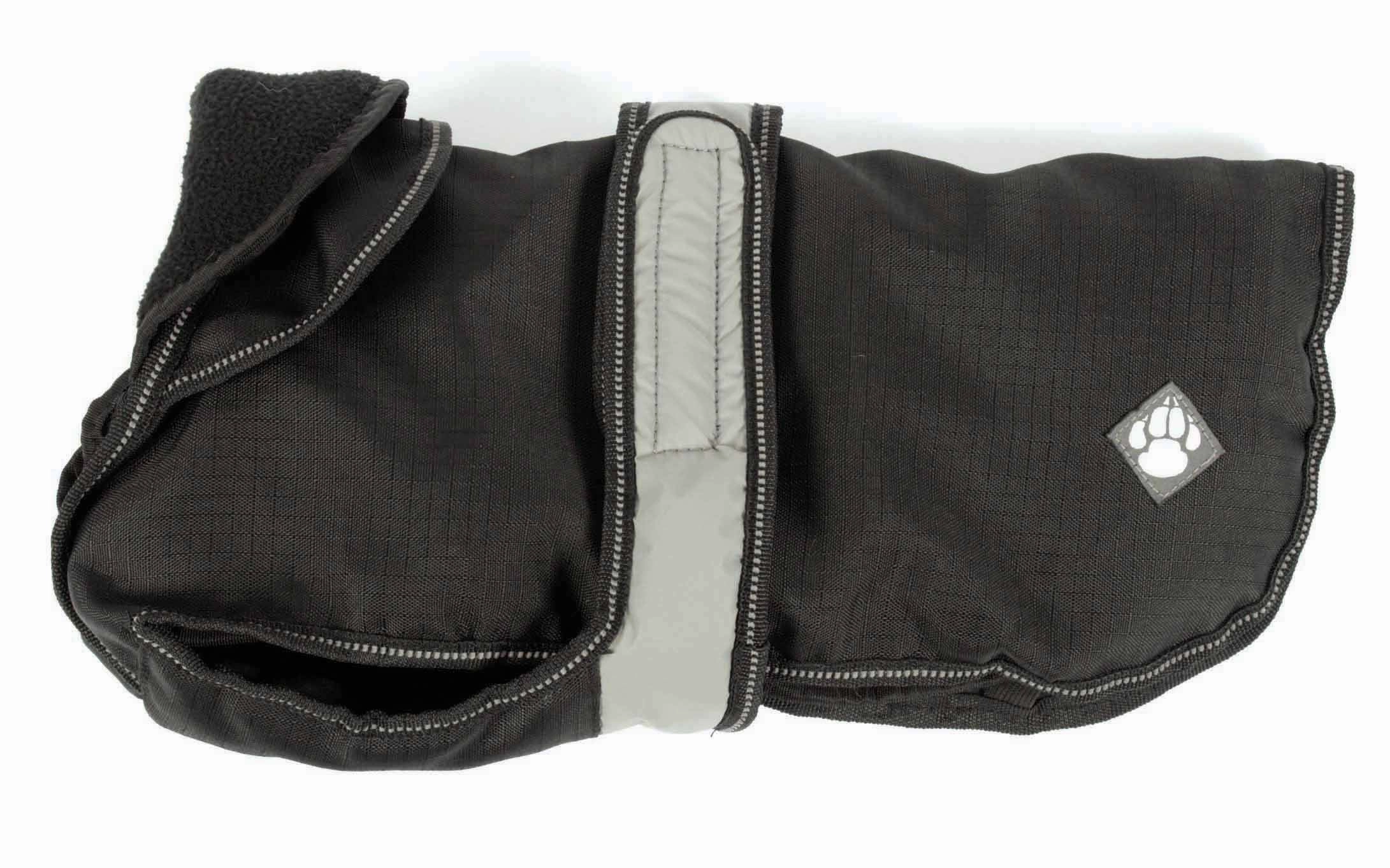 The Ultimate 2 in 1 Waterproof Dog Coat Black