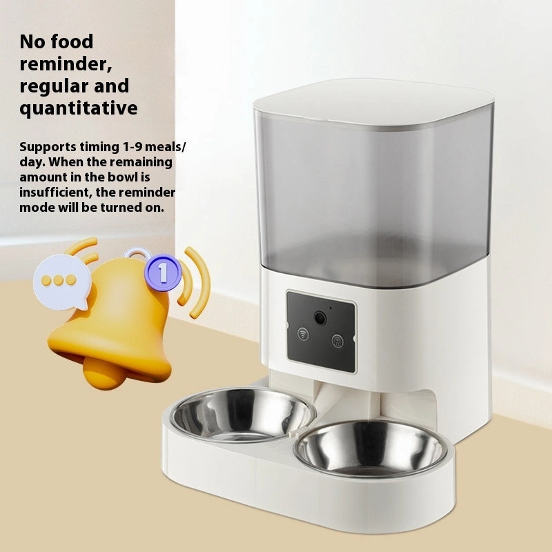 Timing Quantitative Remote Control Automatic Pet Feeder