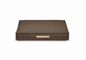 Tove Brown Cushion Dog Bed by Labbvenn