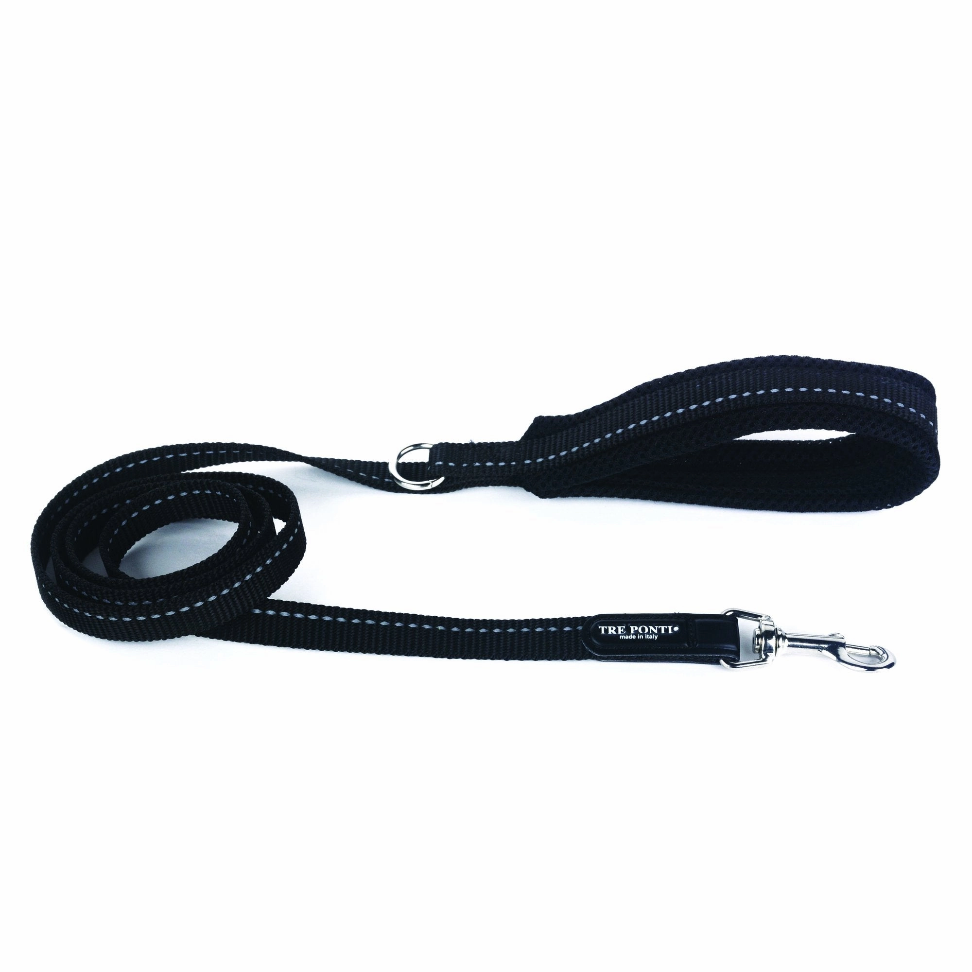 Tre Ponte Easy Fit Black Mesh Dog Harness with Adjustable Girth