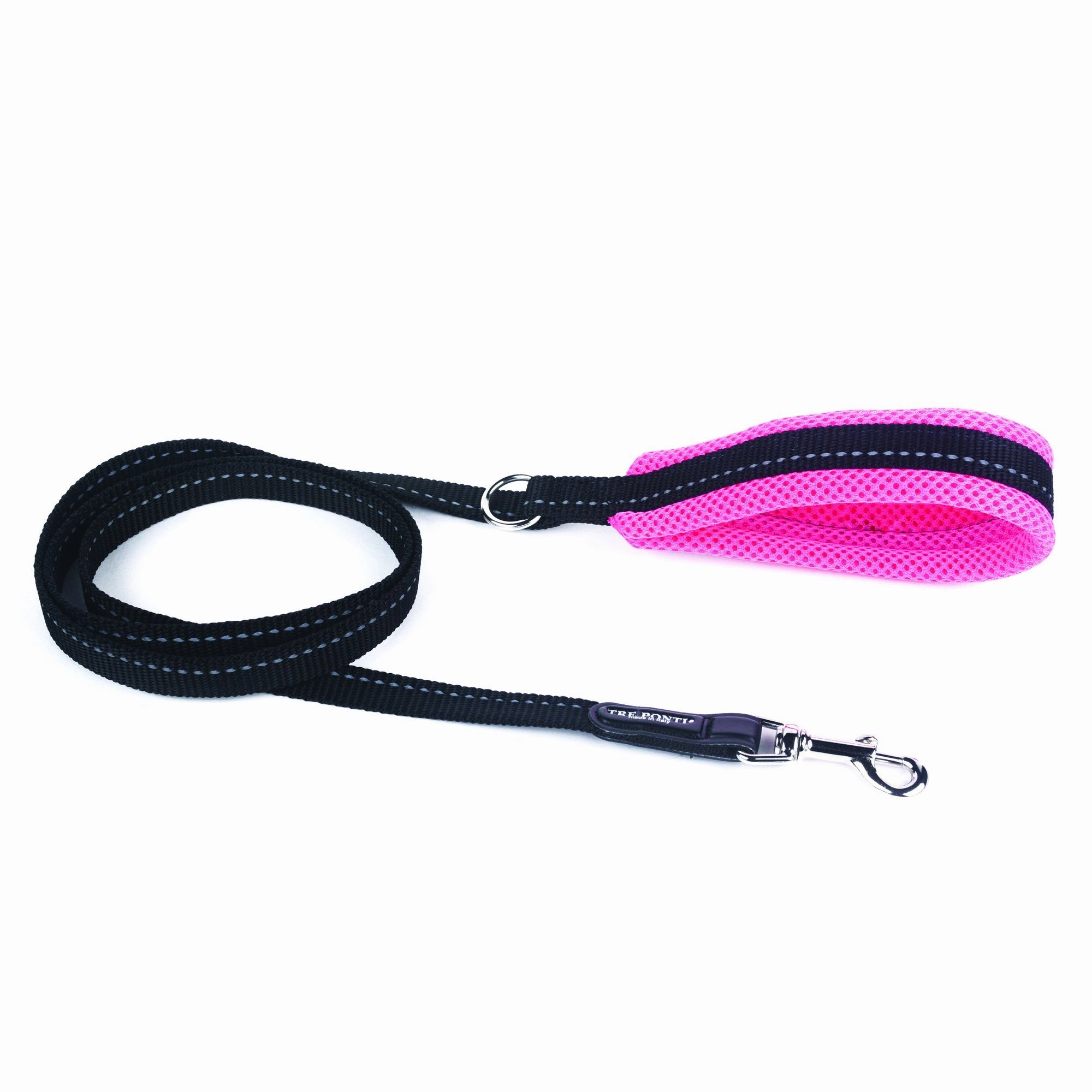 Tre Ponte Easy Fit Fluo Pink Mesh Dog Harness with Adjustable Girth