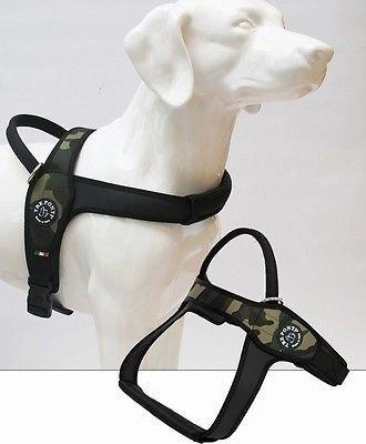 Tre Ponti Primo Plus Camouflage Dog Harness with Handle