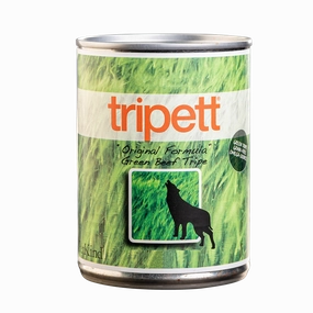 Tripett Wet Dog Food Green Beef Tripe 12oz
