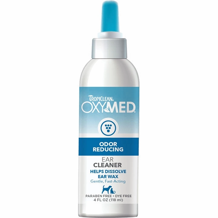 Tropiclean OxyMed Odor Reducing Ear Cleaner for Pets 4oz