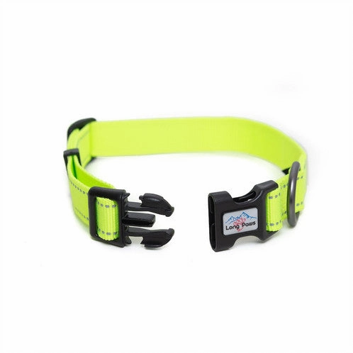 Urban Trek Neon Yellow Dog Collar