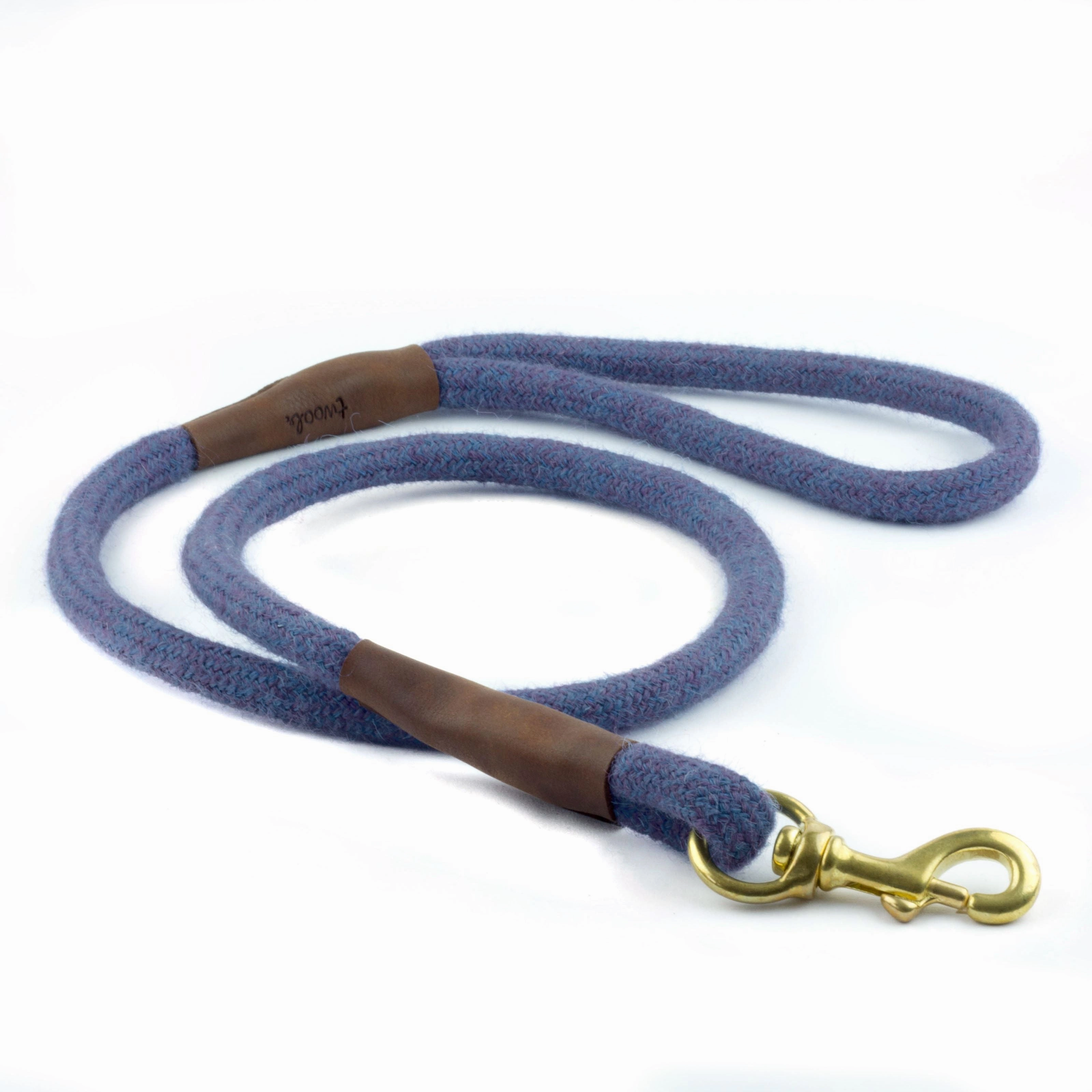 Violet Tweed 100% British Wool Dog Collar