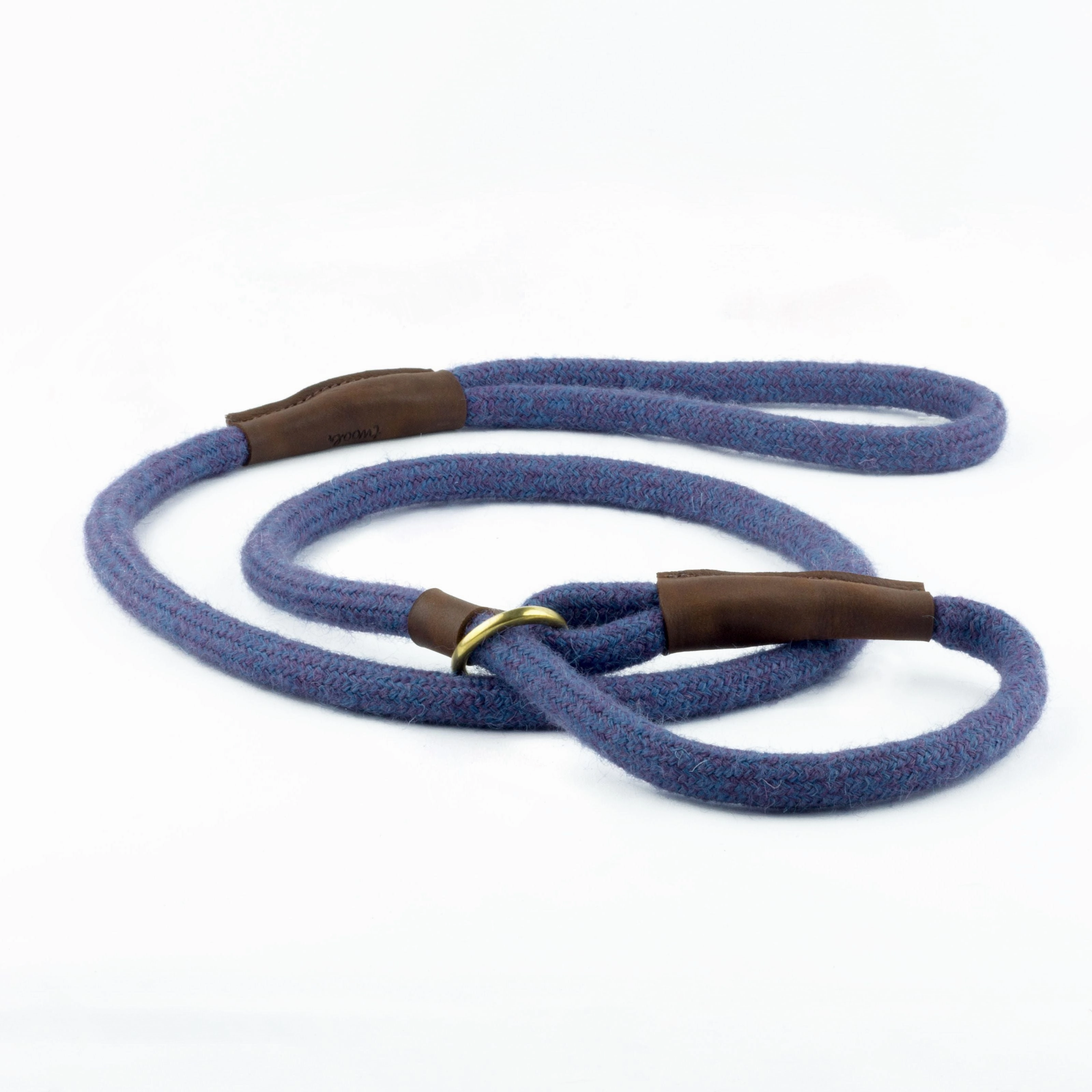 Violet Tweed 100% British Wool Dog Collar