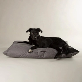 Water Resistant Expedition Memory Foam Orthopaedic Dog Bed Pillow - Storm Grey