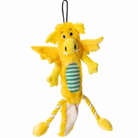 Yellow Mythical Dragon Dog Toy