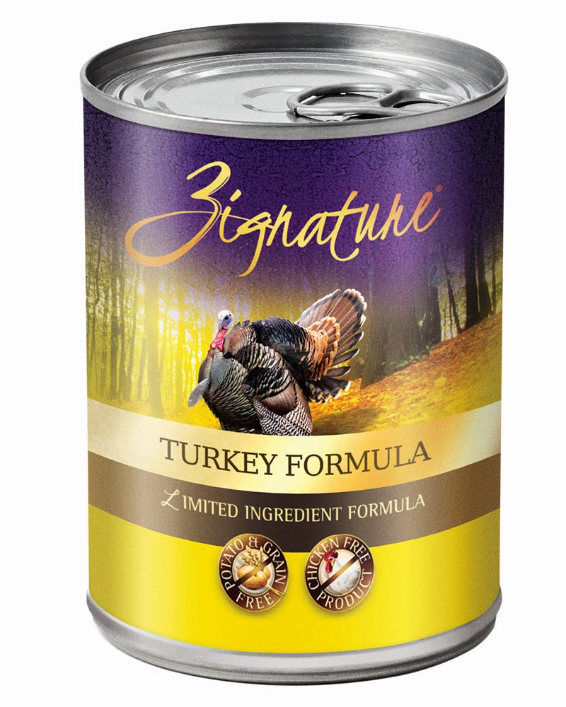 Zignature Turkey Wet Dog Food 13oz