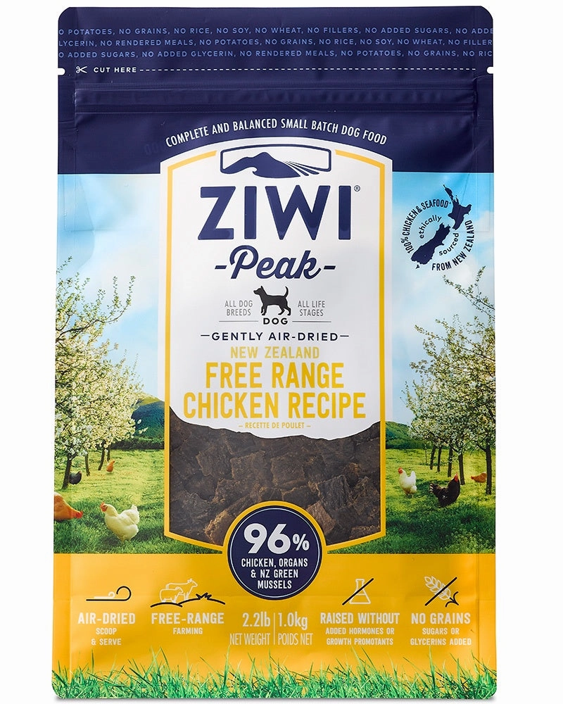 ZIWI? Peak Air-Dried Free-Range Chicken Dog Food 2.2lb