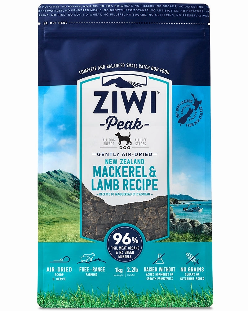 ZIWI? Peak Air-Dried Mackerel & Lamb Dog Food 1lb