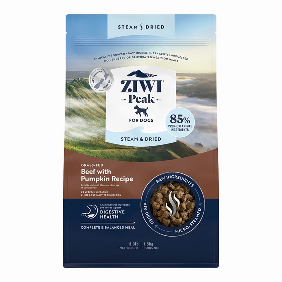 ZIWI? Peak Steam-Dried Beef with Pumpkin Dog Food