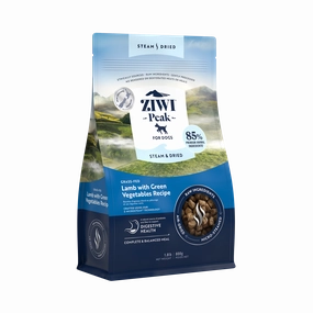 ZIWI? Peak Steam-Dried Lamb Green Vegetables Dog Food 1.8lb