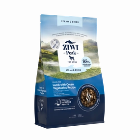ZIWI? Peak Steam-Dried Lamb Green Vegetables Dog Food 3.3lb